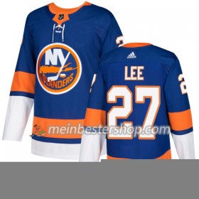 New York Islanders Anders Lee 27 Adidas 2017-2018 Royal Trikot Authentic - Herren